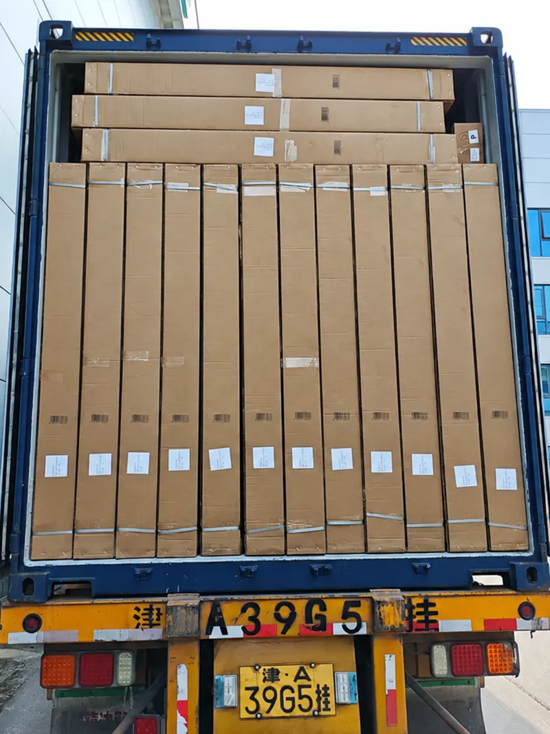 Forklifts operating in MDK 11,000㎡ smart vertical warehouse